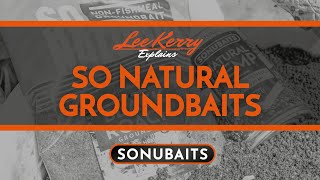 Lee Kerry Explains  So Natural Groundbait Range [upl. by Arella]