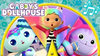 SPIN THE WHEEL OF SONGS 🎡 Sing Along with Gabby amp Friends 🎶  GABBYS DOLLHOUSE  Netflix [upl. by Virgel752]