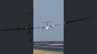 COMPLICATED LANDING AZORES Lajes Terceira Island shorts [upl. by Aikan202]