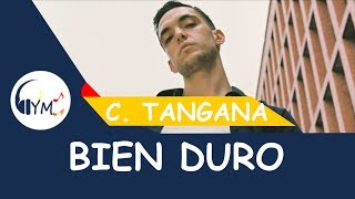 C Tangana  Bien Duro Letra Oficial [upl. by Aubin323]