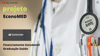 Santander Financiamento Estudantil Medicina Graduação Saúde [upl. by Judi]