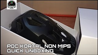 POC KORTAL NON MIPS TRAILENDURO HELMET QUICK UNBOXING [upl. by Aivyls]