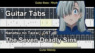 Guitar Tabs「Nanatsu no Taizai」OST  EOS3Taizai Hiroyuki Sawano The Seven Deadly Sins [upl. by Asile]