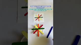 Visual discrimination simple kids activity at home diyactivitiesforkids [upl. by Isied271]