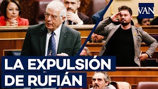 La EXPULSIÓN COMPLETA de Rufián del Congreso [upl. by Ssecnirp934]