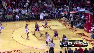 Rockets vs Lakers Jeremy Lins Shot in the 4th Quarter [upl. by Alset]