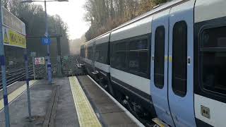 47 Sevenoaks Station  Southeastern Railway  Class 466  130223 [upl. by Rabiah299]