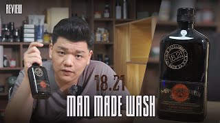 REVIEW Dầu gội xả nam 2 IN 1 1821 Man Made Anti Flake Sweet Tobacco Wash 473ml  Tiến Đích Shop [upl. by Maillil]