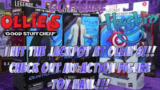 GO FIGURE  I hit the jackpot at Ollies Check out my recent action figure toy haul [upl. by Naitsabes212]