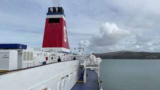 Aboard MV Stena Europe Departing Fishguard 24324 [upl. by Icak]