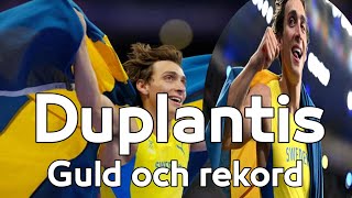 Armand Duplantis vinner OSguld och slår världsrekordet [upl. by Ronyar408]