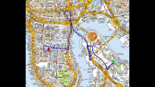 TFL ROUTEA NEW amp IMPORTANT TOPOGRAPHICAL EXAM ROUTE QUESTION THROUGH BLACKWALL TUNNELONE WAY [upl. by Moretta637]