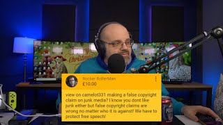 ReviewTechUSA BLOCKS fan for asking about Camelot false copyright claim [upl. by Aya]