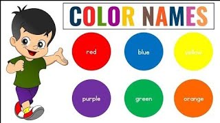 Colours name l Colours name in Hindi and English l रंगों के नाम l Rango ke naam l Monibul [upl. by Drain24]