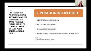 HV3 assessment 2  Oral presentation on COPD [upl. by Atile]