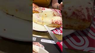 Amazing Spontini Pizza in Milan 🍕Milan travel explore shorts pizza [upl. by Kirbee427]