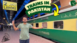 Lahore to Islamabad Train Journey  Trains in Pakistan 🇵🇰 [upl. by Airol]