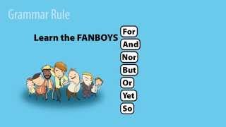 FANBOYS Coordinating Conjunctions [upl. by Aysab103]