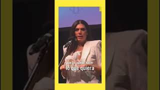 🌈 FLORENCIA DE LA V OVACIÓN Y EMOCIÓN 🌟Fue distinguida por Amnistía internacional ar lgtbiq [upl. by Nirad]