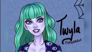 Twyla monster high redraw [upl. by Jamil245]