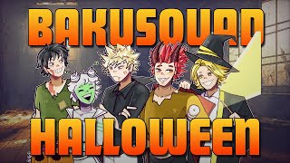 A Bakusquad Halloween  Bakugo Kirishima Denki amp Sero x Listener [upl. by Lemar207]