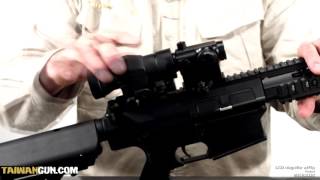 Airsoft Manuals  Magnifier compatibility with micro Red Dot Sight [upl. by Ecnesse]