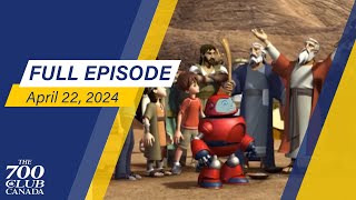 April 22 2024  Full Episode  Superbook quotThe Ten Commandmentsquot [upl. by Akinorev]