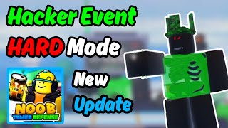 Defeating 1x1x1x1 in the HACKER Event  Noob Tower Defense [upl. by Anaek]