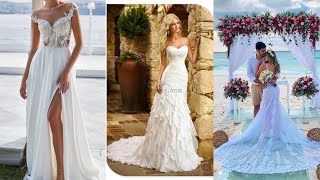 200 Beautiful Wedding Dresses for 2024  winter wedding dress for girls [upl. by Eilujna]