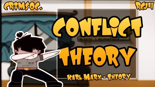 CONFLICT THEORY  KARL MARX  Criminology  TAGALOG [upl. by Radbourne]