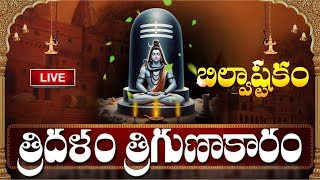 LIVE  సోమవారం రోజు బిల్వాష్టకం వింటే కోటీశ్వరులవుతారు  Bilvashtakam  Lord Shiva Bhakthi Songs [upl. by Saphra]