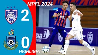 HIGHLIGHT  JDT 2 VS 0 SABAH FA  MPFL 2024 [upl. by Khai]