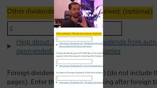 How to complete a SELFASSESSMENT tax return UK  Dividend Income [upl. by Ymorej]