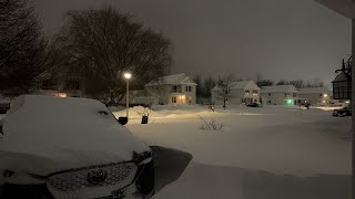 Snowblowing 3 Feet Of Snow [upl. by Zackariah]