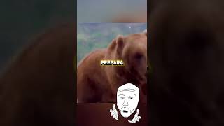 Un GIOVANE viene AGGREDITO da un ORSO CATTIVO🐻😱  shorts virale storia [upl. by Eydnarb]