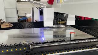 Ritec CNC Electric Servo Turret Punch Press Machine [upl. by Ilyse]