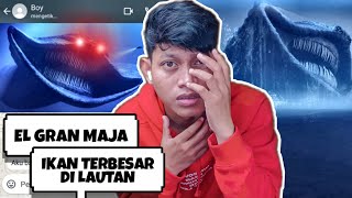 ASAL USUL IKAN MONSTER EL GRAN MAJA YANG MENGERIKAN KEDALAMAN LAUT ⁉️⁉️😱 Chat History Horor Terseram [upl. by Ailero]