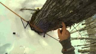 2013 Maple Syrup  Part 2  Fixing Lines amp Collecting Sap [upl. by Paza]