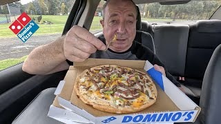 I Had To Try Domino’s Philly Cheesesteak Pizza [upl. by Hamaso]