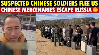 Suspected Chinese Soldiers Fleeing Back From the US Chinese Mercenaries Escape Russia [upl. by Otcefrep632]