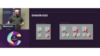 ElixirConf 2019  Elixir  CQRS  Architecting for Availability Operability and  Jon Grieman [upl. by Laidlaw]