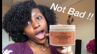 Product Review Shea Moisture Curl Enhancing Smoothie  Tovae Naturally [upl. by Erv]