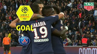 Goal Idrissa GUEYE 59  Paris SaintGermain  Angers SCO 40 PARISSCO  201920 [upl. by Kall]