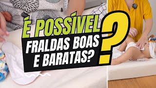 🤑 Fraldas low cost para todos os orçamentos [upl. by Benenson]