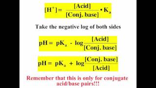 Henderson Hasselbalch Equation [upl. by Gnort]