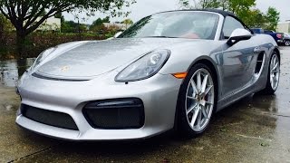 2016 Porsche Boxster Spyder Full Review  Exhaust  Start Up [upl. by Ecilahs]