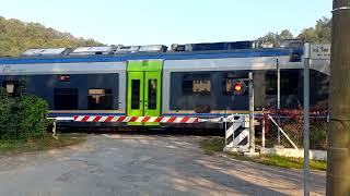 Passaggio a livello San Marzanotto AT  Level crossing  Spoorwegovergang [upl. by Kacy]