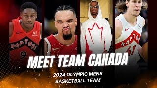 The 2024 Team Canada Mens Olympic Basketball team [upl. by Randell86]