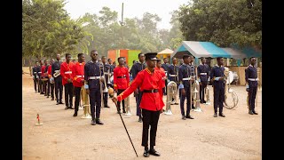 Osagyefo Regimental Band 22 Band Trooping [upl. by Savior]