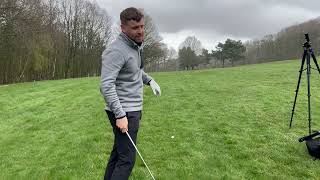 How to hit the uphill lie shot Golf Top Tips [upl. by Acinej]